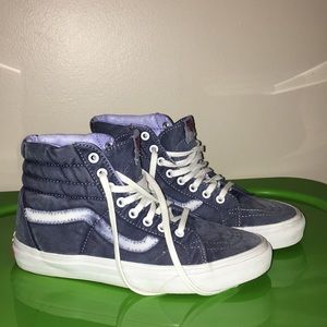 Acid wash high top vans